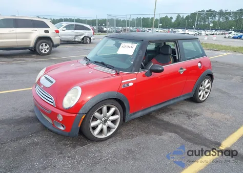 2006 Mini Cooper S z USA, uszkodzony, nr VIN WMWRE33576TJ35157